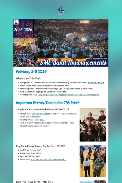 February 2-6 2026