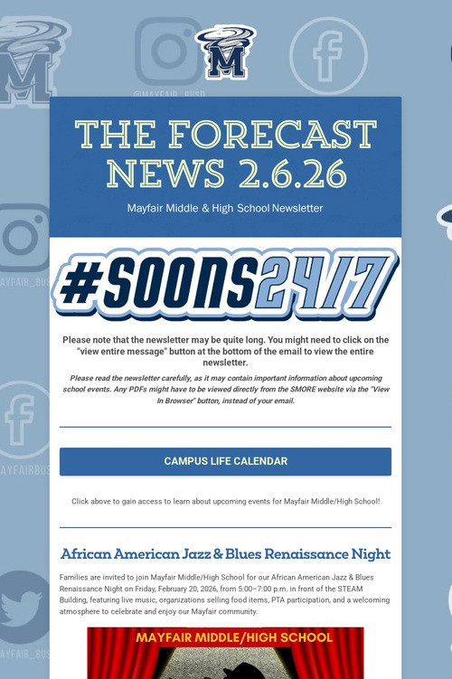 THE FORECAST News 2.6.26
