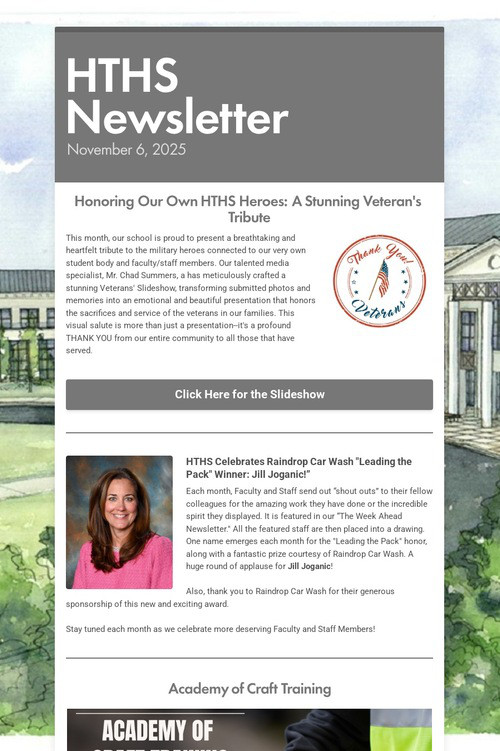 HTHS Newsletter