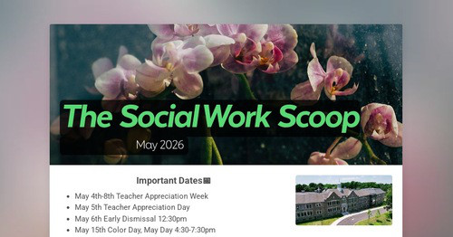 The Social Work Scoop