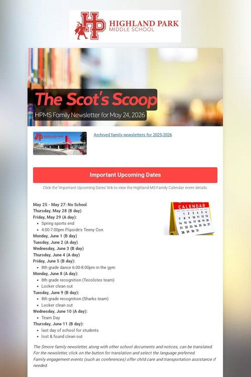 The Scot's Scoop