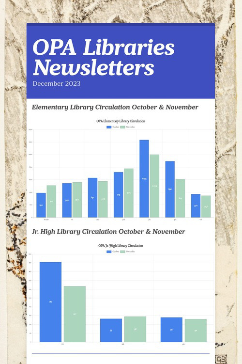OPA Libraries Newsletters