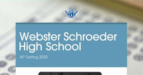 Webster Schroeder High School