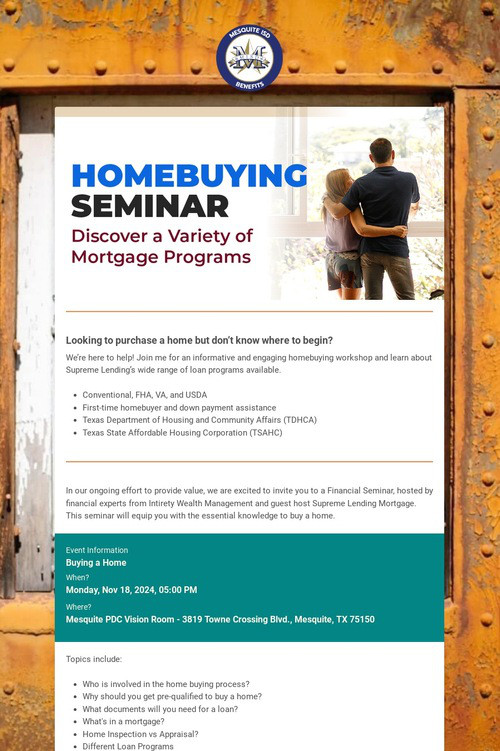 Buying a Home