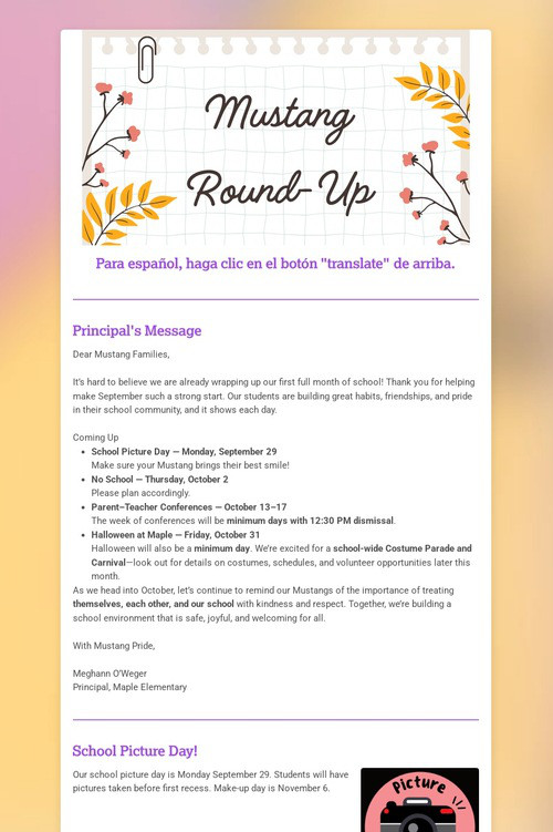 Mustang Round-Up 9/29/25