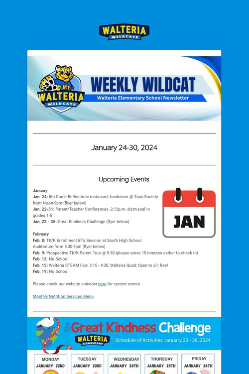 Weekly Wildcat