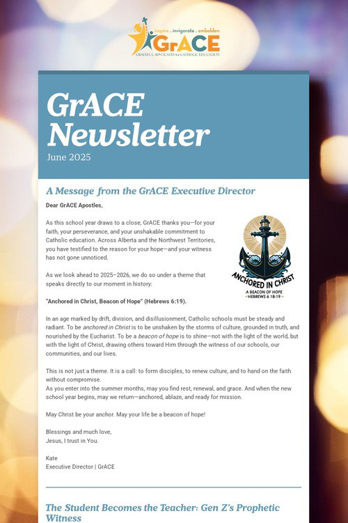 GrACE Newsletter