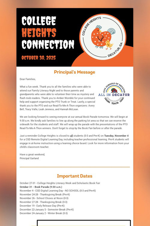 College Heights Connection