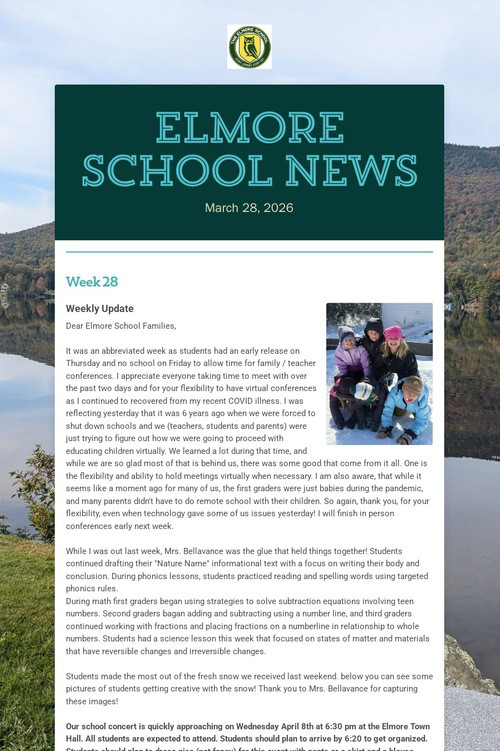 ELMORE School News