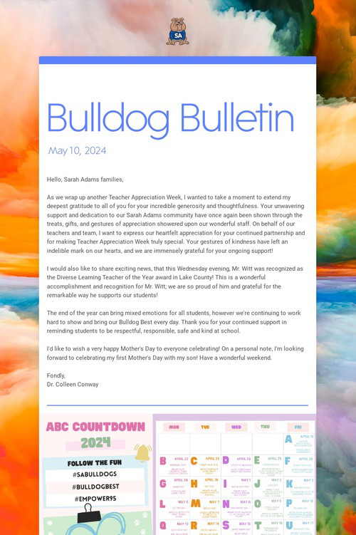 Bulldog Bulletin