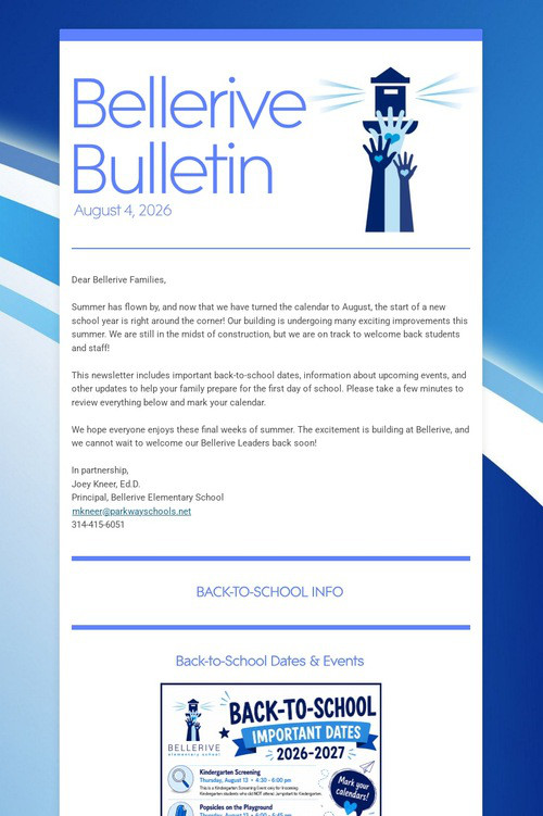 Bellerive Bulletin