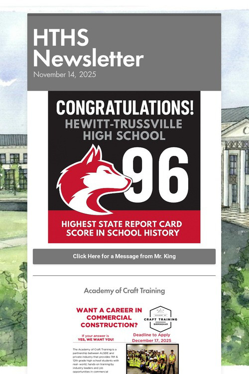 HTHS Newsletter