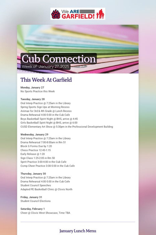 Cub Connection