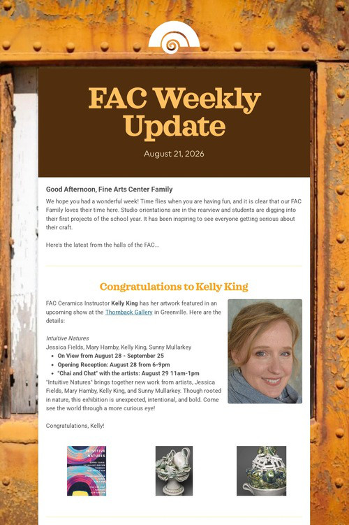 FAC Weekly Update