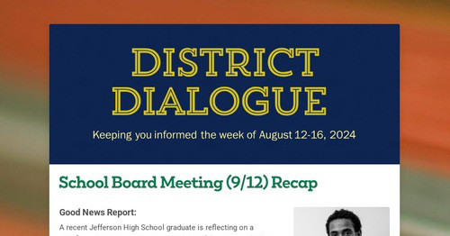 District Dialogue