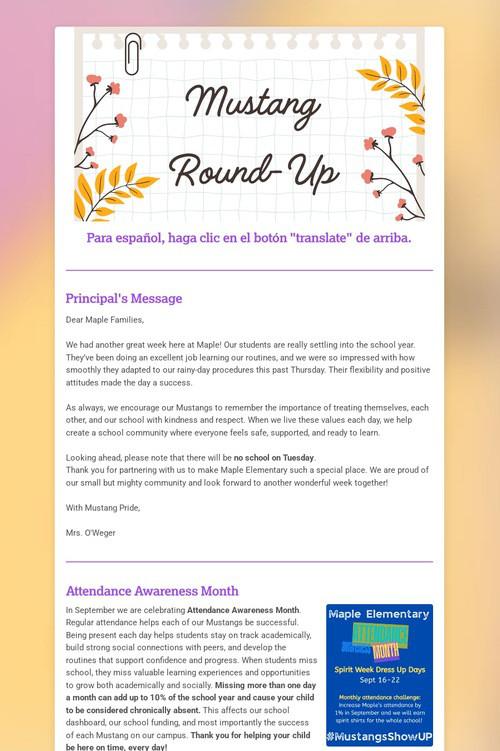 Mustang Round-Up 9/22/25