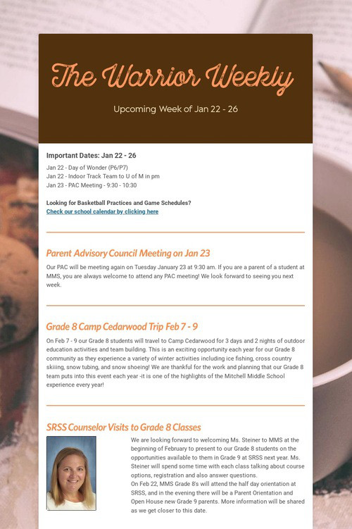 The Warrior Weekly