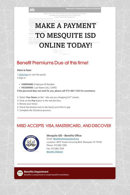 Online Payment Instructions