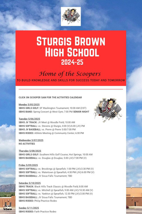 STURGIS BROWN HIGH SCHOOL
