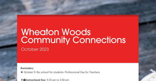 Wheaton Woods Community Connections