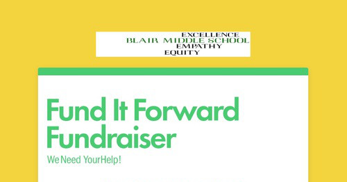 Fund it Forward Fundraiser