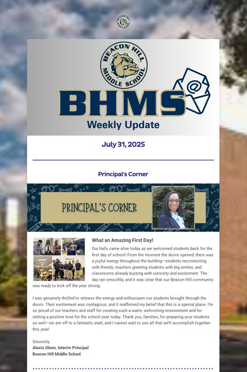 Weekly Update