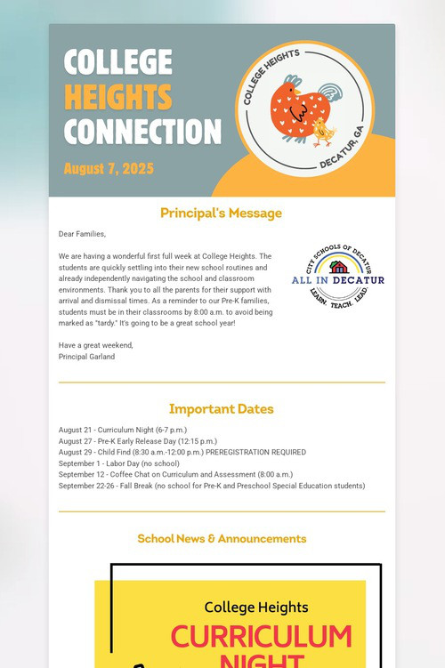 College Heights Connection