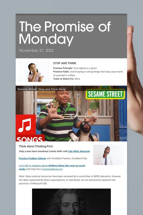 The Promise of Monday