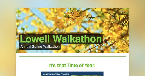 Lowell Walkathon