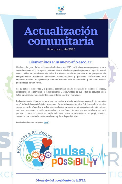 Actualización comunitaria