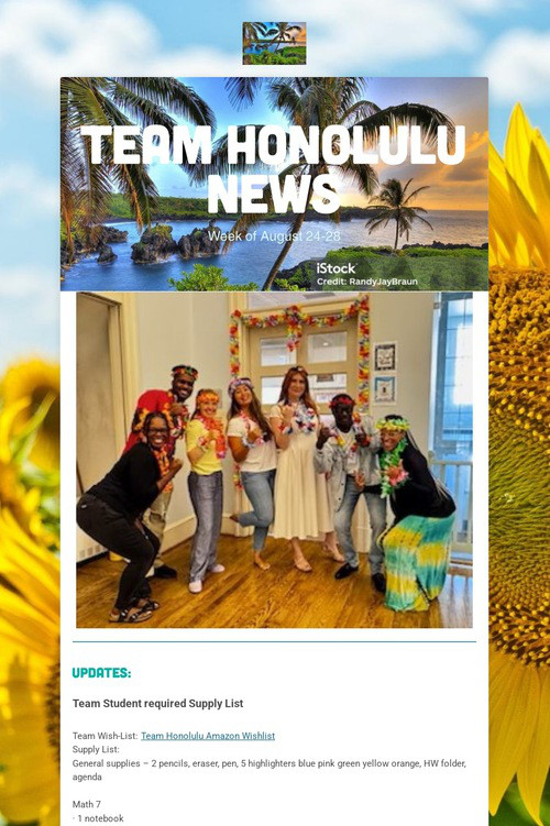 Team Honolulu News