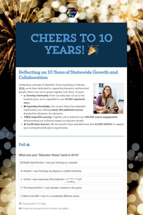 Cheers to 10 Years! 🎉