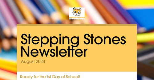 Stepping Stones Newsletter