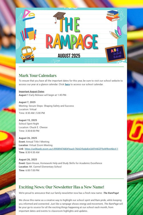 The Ram Report