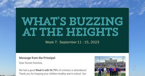 What's Buzzing at the Heights