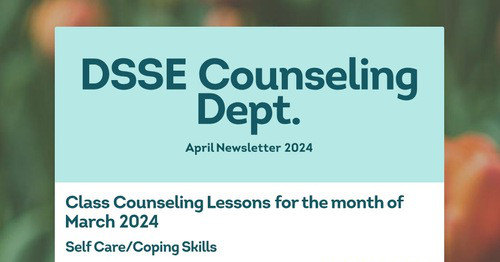DSSE Counseling Dept.