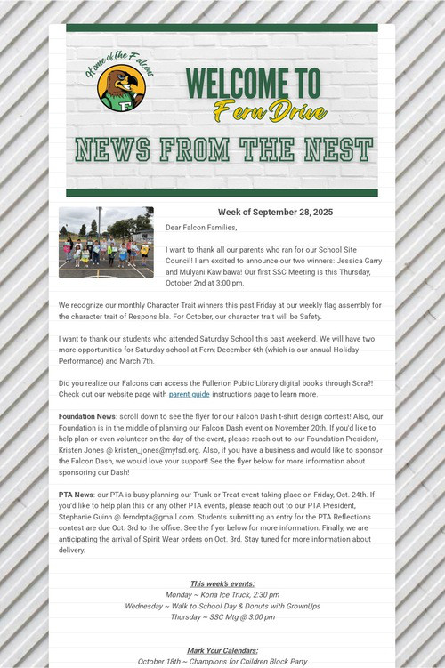 News From The Nest