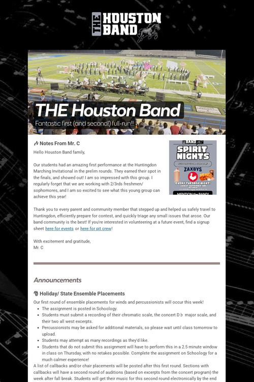 THE Houston Band