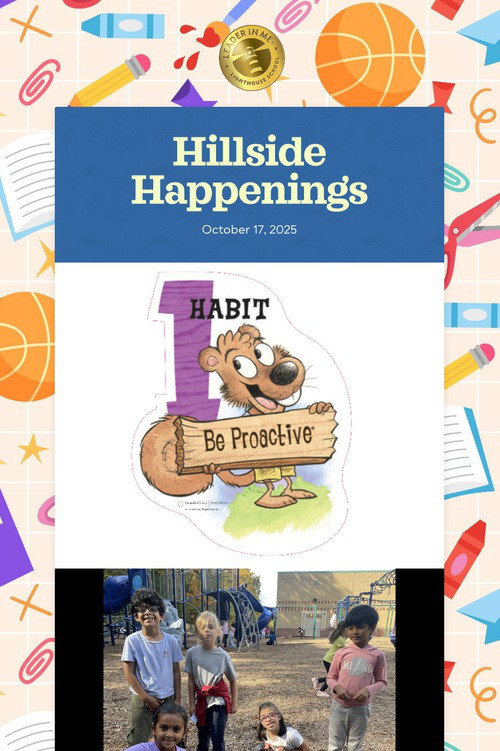 Hillside Happenings