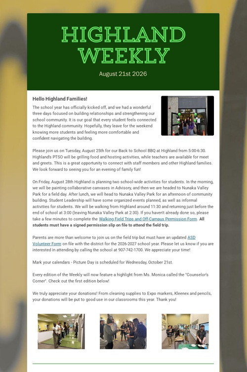 Highland Weekly