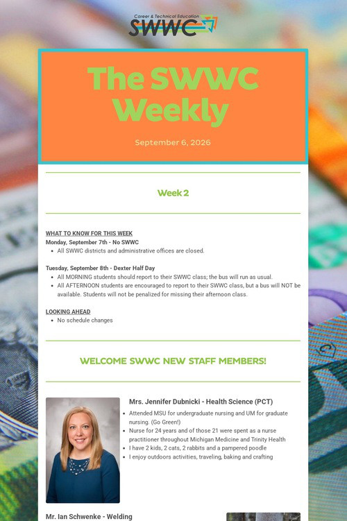 The SWWC Weekly