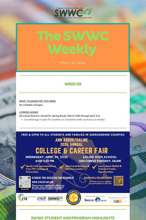 The SWWC Weekly