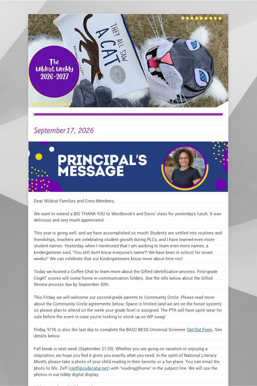 Wildcat Weekly