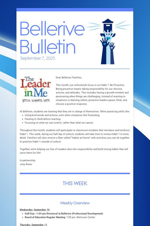Bellerive Bulletin