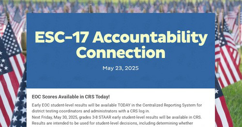 ESC-17 Accountability Connection