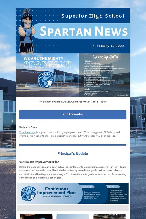 SHS Family News