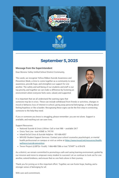 Weekly Update: September 5, 2025