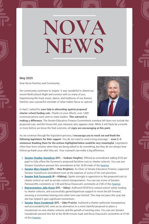 NOVA NEWS - May 2025