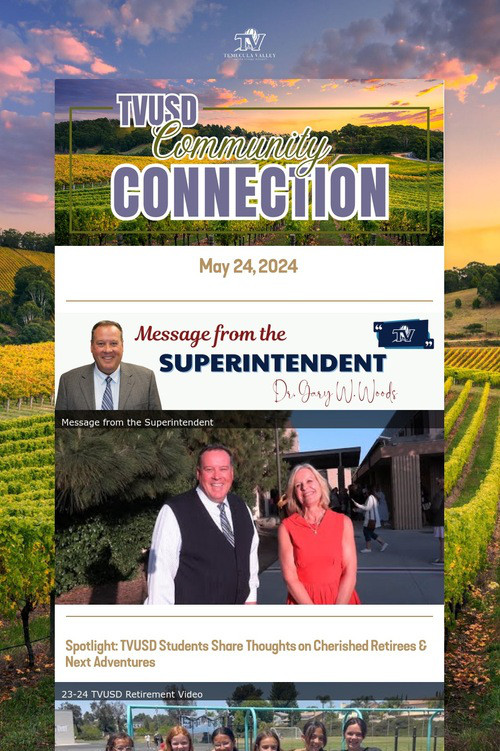 TVUSD COMMUNITY CONNECTION