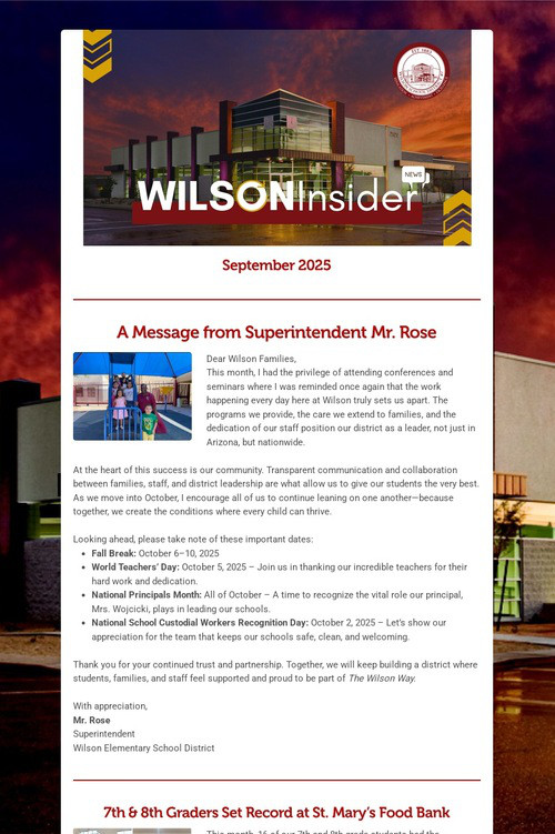 Wilson Insider